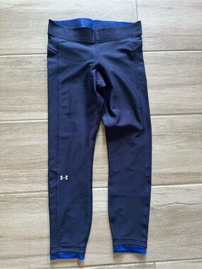 Under Armour Navy and Blue Athletic Leggings
